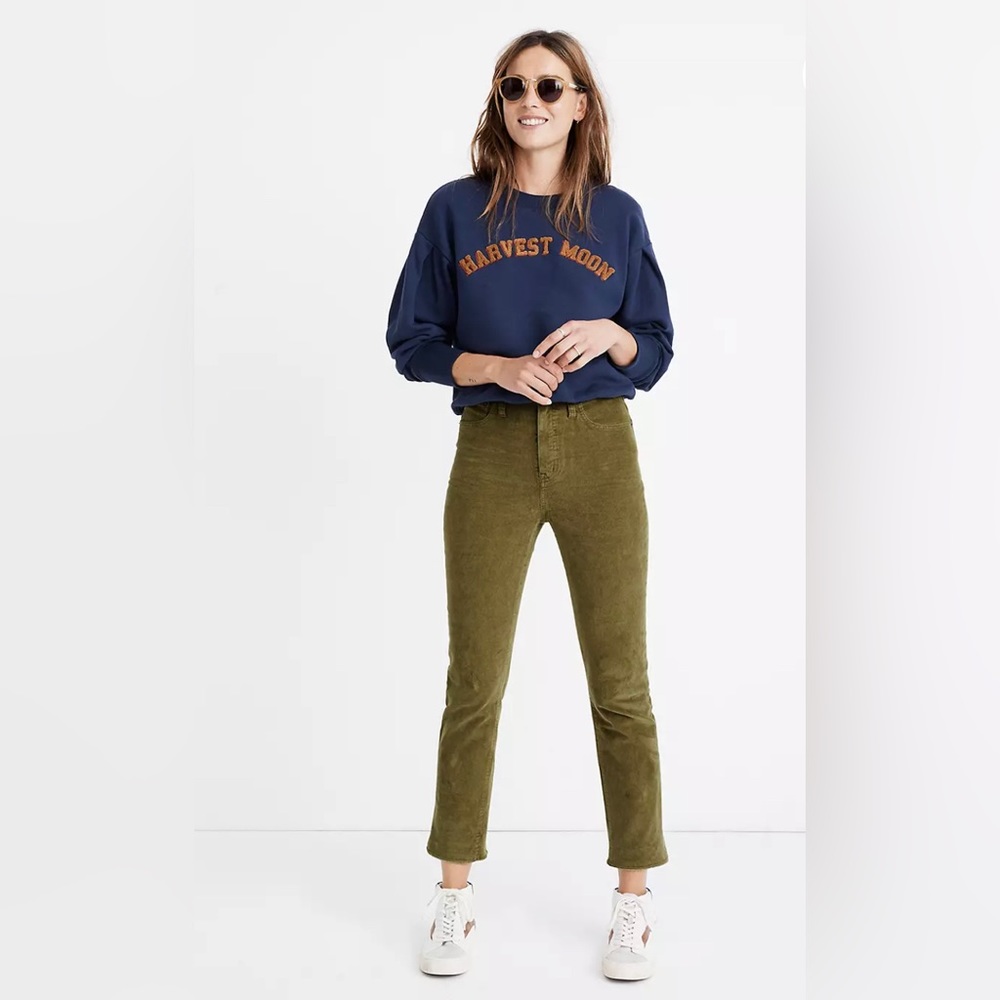 Madewell Classic Straight Jeans: Corduroy Edition Size 23